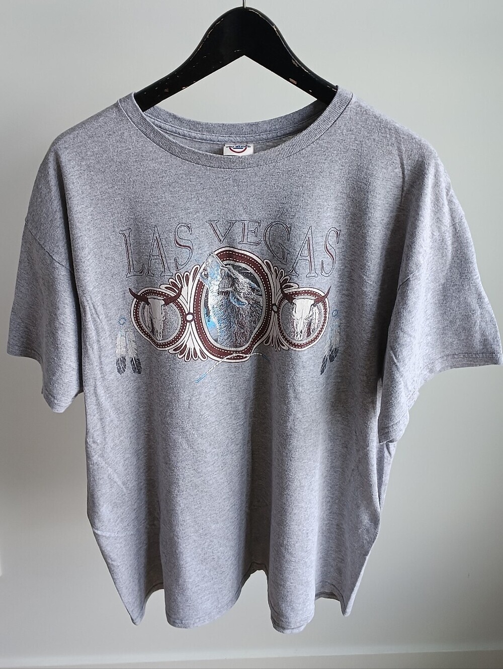 VTG 2000s Las Vegas Wolf Nature Las Vegas Graphic Tee Tourist Shirt XL